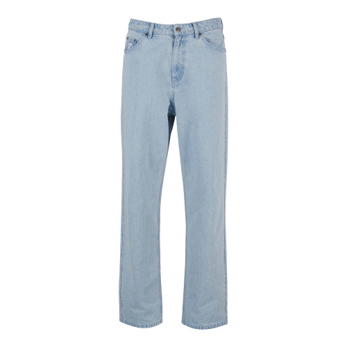 Karl Kani Ανδρικό παντελόνι OG Baggy Five Pocket Flames Denim